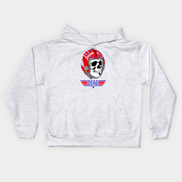 Goose Is Dead Kids Hoodie by SKIDVOODOO